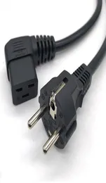 C19 إلى EU Power Cord 16A PDU POWE Cable 3 Hole Copper UPS COMPLED CABLE 315 Square237799