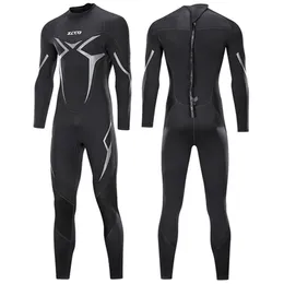 Mens diving suit m chloroprene rubber diving swimsuit wet suit surfing kite suit 240430