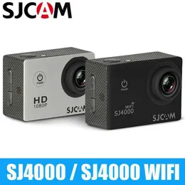 Câmeras de Ação Esportiva Câmeras SJCAM SJ4000 1080P HD 2.0 SJ4000/SJ4000 WIFI 4K Câmerada Capace