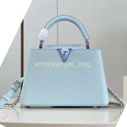 Designers de alta qualidade Bolsas de ombro para mulheres Capucinas de bolsa BB/MM Bag Luxurys ombro de couro genuíno