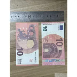 Другие праздничные вечеринки поставляют 500 денег, фактические банкноты размер евро 100 британцы 12 фальшивые 10 20 валюта иностранные 200 Копировать Коллекция DHX2K