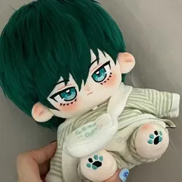 Doldurulmuş Peluş Hayvanlar 20cm Anime Mavi Kilit Rol Yapma Rin Itoshi Sevimli Değişim Bebek Karikatür Peluş ve Giyim Sıradan İskelet Cadılar Bayramı Hediyesi Q240515