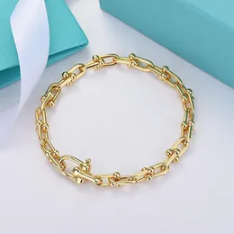 Luksusowe klasyczne modne bransoletki łańcuchy wisiewnik łańcucha Kobieta Gold Rose Srebrna dziewczyna Ręka Braceletów Braceletów