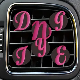 Car Air Freshener Pink Large Letters Cartoon Vent Clip Outlet Clips Per Drop Delivery Otl4C Otdtw