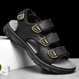 Sandálias de gozloop masculino à prova d'água sapatos de praia casual Flip Flop Outdoor Wading Sneakers de moda confortável 1089