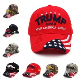 Trump Hat 2024 U s Cap presidenziali Cappelli da baseball Cap da baseball Regolabile Rimbalzi di cotone Sports Hats245p