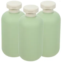 Distributore di sapone liquido da 3 pezzi in gel sola bottiglia di lozione sottogruppo il detersivo per lavanderia bottiglie vuote depositazione pe manca viaggio