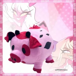 حشو حيوانات أفخم Hazbin Hotel Fat Nuggets Plush Toy Movie Movie شخصية Alastor Helluva Pillow Doll Hot Hot Soft Pig Gift Q240515