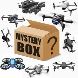 Mystery Box Lucky Bag RC Dron z aparatem 4K dla dorosłych dzieci, dronów zdalny, chłopiec Bożego Narodzenia Prezenty urodzinowe