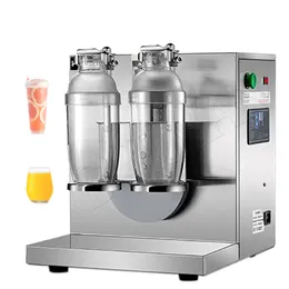 Bubble Boba Tee Shaker Werbung Milk Tea Shaking Machine Doppelte Tasse Hausgetränk Cocktail Kaffee Küchenmaschine