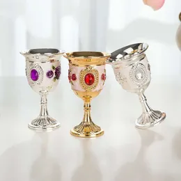 Weingipfel Goblet Gläsern Legierung Europäischer Bierbecher 10oz Shot Glass Home Decorations Party Geschenk 0413