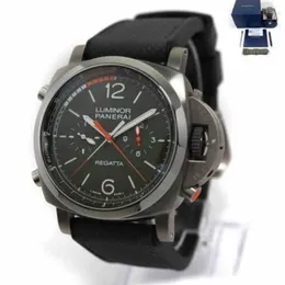 Panerass ZF Фабрика автоматического движения Luminor Regatta PAM01299 47 мм зеленый титановый коробка