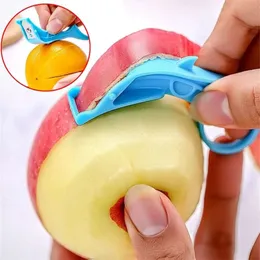 Home ziemniaczane sublimacja jabłko narzędzie Nowy pierścień plastikowy pomarańczowy obieraj przenośny wielofunkcyjny owoc płaszczyzny warzywne narzędzia kuchenne akcesoria tly021 s s S