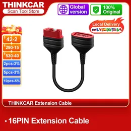 Расширение кабеля 16PIN OBD2 Диагностический удлинитель для ThinkDiag BT200 ThinkDaig Mini ThinkDriver Mucar Vo7s Vo6 Vo8 Vo6