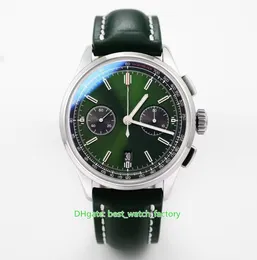 Verkauf von Uhren von höchsten Qualitäts Uhren 43mm x 13mm Super Avenger Leder Chronographen arbeiten transparent Asien 7750 Bewegung Automatisch MEN6647600
