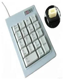 STB18A Um teclado numérico mecânico Qualidade USB PS2 4 5000 Senha teclado 2229B8379272