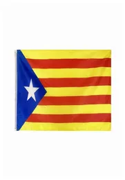 Флаг Catalonia Высококачественный 3x5 футов зоны площадью 90x150 см. Дарменный праздник 100D Полиэфирные крытые на открытом воздухе флаги и Banner3346916