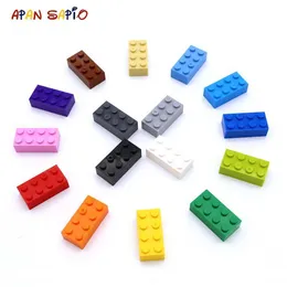 Other Toys 40 DIY building blocks thick digital blocks 2x4 educational creative sizes compatible with 3001 childrens plastic toys S245163 S245163