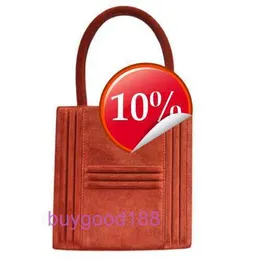 최고 여성 디자이너 Ekolry Bag Cadena 미니 핸드백 레드 Veau Velor Doblis 또는 89916