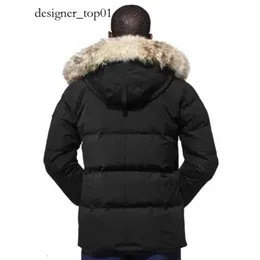 Kanada Down Jacke Real Coyote Pelde Designer Homme Puffer Windbreaker Jassen Oberbekleidung mit Kapuze mit VierRure Manteau Kanada Kanadian Down Jacke Hiver Parka 3555