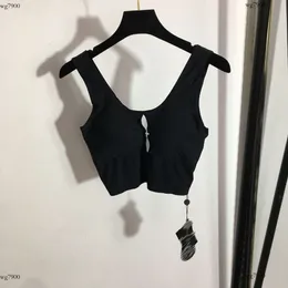 مصممة سترة النساء ملابس العلامة التجارية للسيدات الصيف قمم الصيف الصليب الشعار للطباعة الزهرة Ladieslessless Tirt Girl STRAP TRACENT