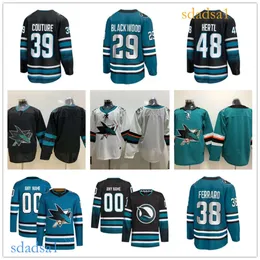 San Custom Jose Sharks Hockey Trikots 33 Calen Addison 90 Justin Bailey 94 Barabanov 5 Matt Benning 29 Kenzie Blackwood 17 Thomas Bordeleau 4 Kyle Burroughs