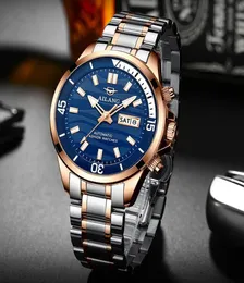Наручительные часы Ailang 2021 Men039s Business 30m водонепроницаемые календарные часы Luminous Pointer и прочный механический автоматический часов5044228