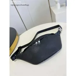 10A Designer di qualità a specchio retrò Tier Tier Bumbag Small Womens Real Leathe in pelle Ranva marrone con cerniera con cerniera spalla a traversa