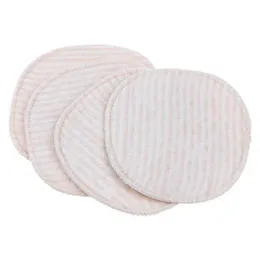 Almofadas de mama 4 reutilizáveis laváveis bebês alimentação de mama almofadas para mulheres grávidas à prova de vazamento e derramamentos de lancho