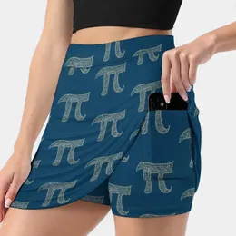 Skirts Just Pi Women's Skirt Mini A Line With Hide Pocket Math Nerd Geek Circle Pie Mathematics Digits 3 1415