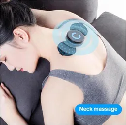 Neue tragbare Mini Electric Hals Cervical Massager Stimulator Rücken Oberschenkel Massagegerast