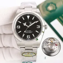 Drogie czyste zegarek Explorer Menwatch 5A Wysoka jakość auto mechanicznego ruch-3132 RELOJMUJER 39 mm Pasek ze stali nierdzewnej Relgio Montre PRX Watchbox RSS6