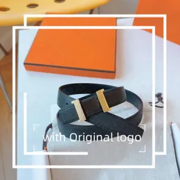 High Quality Classic Designer Belt Top Stainless H Sandal Belt Steel Buckle Real Leather Womens Luxury Plating Harajuku Mens Belt 90-125Cm Reversible Belt 455