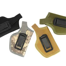 Taktischer Nylon versteckte Gürtelholster -Waffe links rechts austauschbares Holster mit Clip