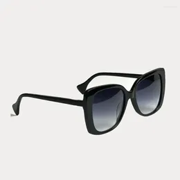 Sonnenbrille für Frau Mann Luxusmarken Gast Pop -Rahmen polarisierte Fahren im Freien hochwertige Pilot -Vintage -Brille im Freien