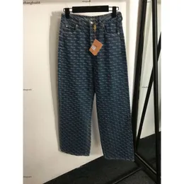 Projektantka dżins dżins marka damska odzież letnie spodnie mody liter