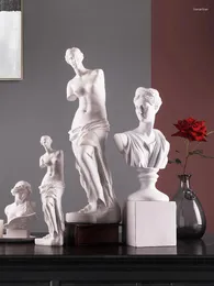 Decorative Figurines Greek Mythology Sculpture Statue Plaster Decoration Nordic Home Art Painting Sketch Props Practice
