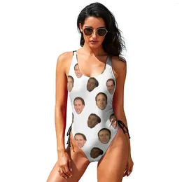 Costumi da bagno femminile Nicholas Cage Swimsuit Stylish Fitness Youth Vendita da bagno One Piece.