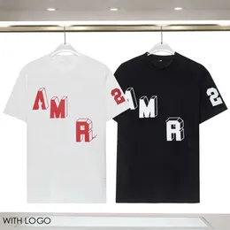 T designer sommarskjorta herr casual man kvinnor tees med bokstäver tryck korta ärmar topp säljer män hip hop kläder storlek s-3xl ees op