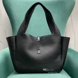 10Aビートートバッグデザイナーバッグ穀物皮革ハンドバッグ大容量女性クロスボディホーボーショルダーバッグ黒い財布豪華なショッピングバッグ