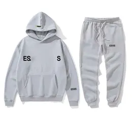Essentialsclothing modedesigner essentals hoodie mäns ess tröjor hoodies män stickad tröja blixtlås bokstaven länge ärm tröja lös
