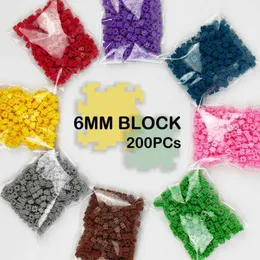 Inne zabawki 200pcs 6 * 6 mm Mini Diamond Builds Bloków 3D Pixel Block Puzzles DIY Puzzles Childrens Education