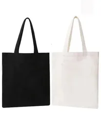10 pieces/lot Beige blank canvas bag cotton tote bag DIY calico bag blank cotten bags durable and suitable for silkscreening 240506