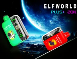 Elf World Plus+ Pulse Dual Mesh Coil 20000 sbuffi vapotte di vapotte usa e getta 25k 20k 18k 15k 12k 9k 18000 15000 12000 10000 9000 sbuffi geek vaper desecheble vape razz bar