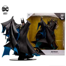 Figury zabawek akcji Stock DC Autentyczny stary Mac Batman 1/8 Skala PVC Postacie HanddraN DC Comic Series 12 -Cal