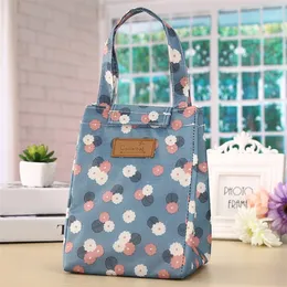 Fashion Lunch Bag Insulated Thermal Lovely Cat Multicolor Breakfast Box Portable Hand Pack Picnic Travel Products 240511