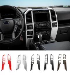 Central Contral Air Condactioning Outlet Tampa do painel do painel de moldura para Ford F150 2015 Styling1799354