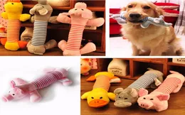 1 PCS Dog Cat Pet Chew Som Toys Canvas Durabilidade Vocalização Dolls Borba Toys para acessórios para cães3495393