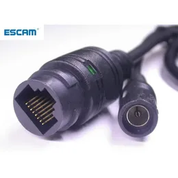 2024 CCTV IP Kamera Kartı Modülü için Escam LAN Kablosu (RJ45/DC) 4/5/7/8 telsiz standart tip, 1x Durum LED için RJ45 CCTV Modül Tel