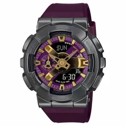 Men's Sports Quartz Watch 110 Watch World Time Full Featured LED Auto Raise Hand Light GM Oak Series